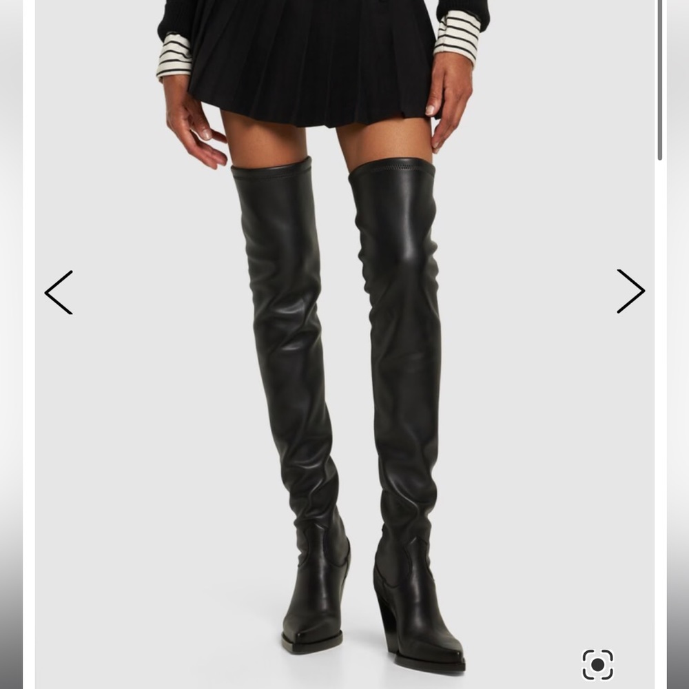 Paris Texas Thigh High Over-the-knee Leather Boots - Picture 5 of 10